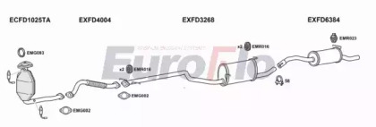 Система выпуска ОГ EuroFlo FDTRAC18 7001B02